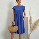 Lucy — Casual Pocket Dress
