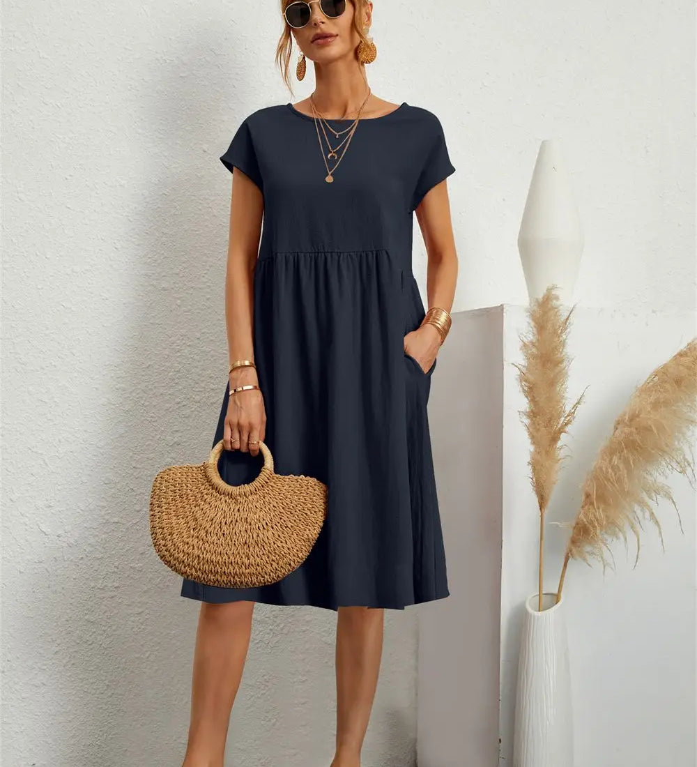 Lucy — Casual Pocket Dress