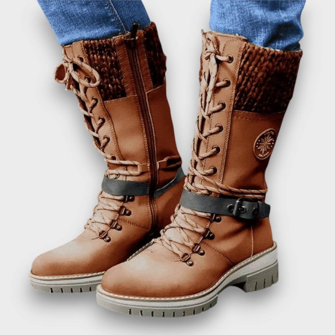 Maeve — Lace-Up Winter Boots