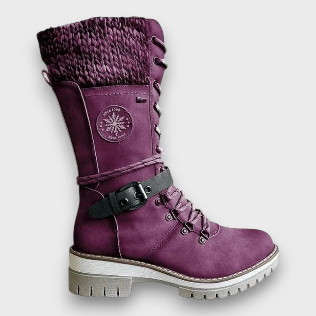 Maeve — Lace-Up Winter Boots