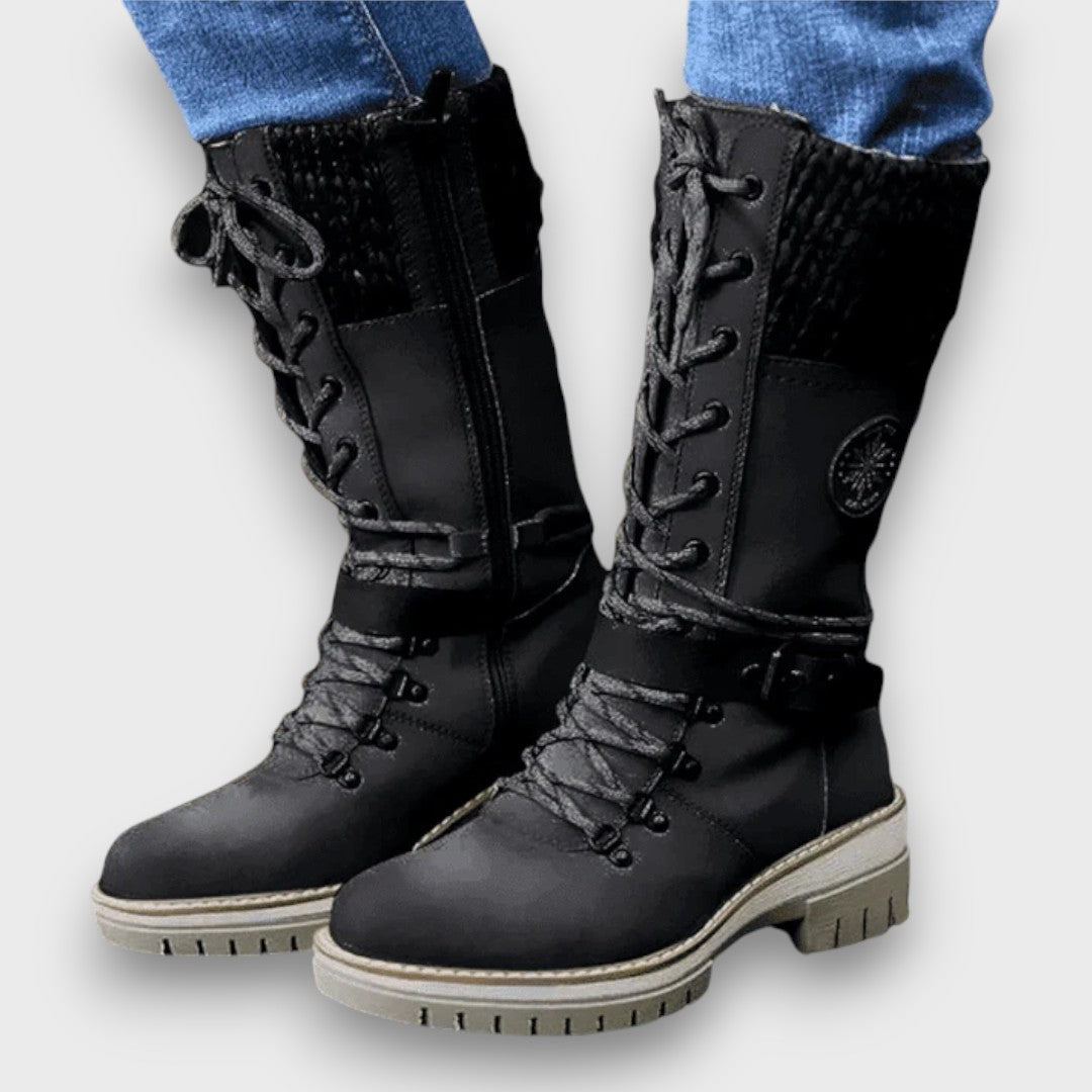 Maeve — Lace-Up Winter Boots