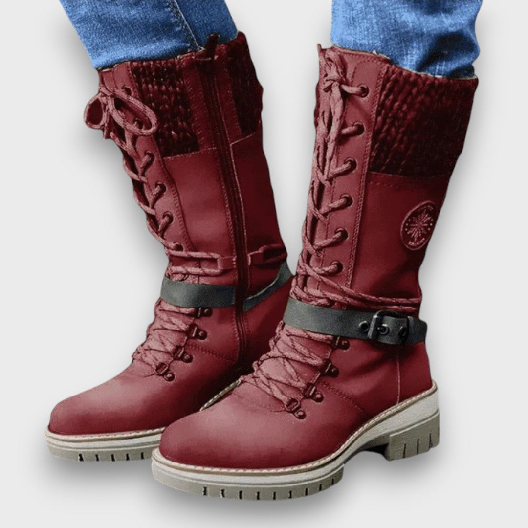 Maeve — Lace-Up Winter Boots