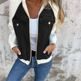 Esther — Denim Hooded Jacket