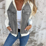 Esther — Denim Hooded Jacket