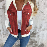 Esther — Denim Hooded Jacket