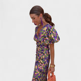 Tara — Tropical Fire Dress