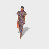 Tara — Tropical Fire Dress