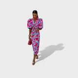 Tara — Tropical Fire Dress