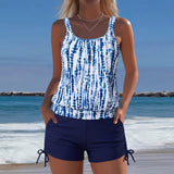 Éabha — Casual Swimsuit with Pocket and V-Neck
