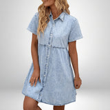 Orla — Classic Denim Dress
