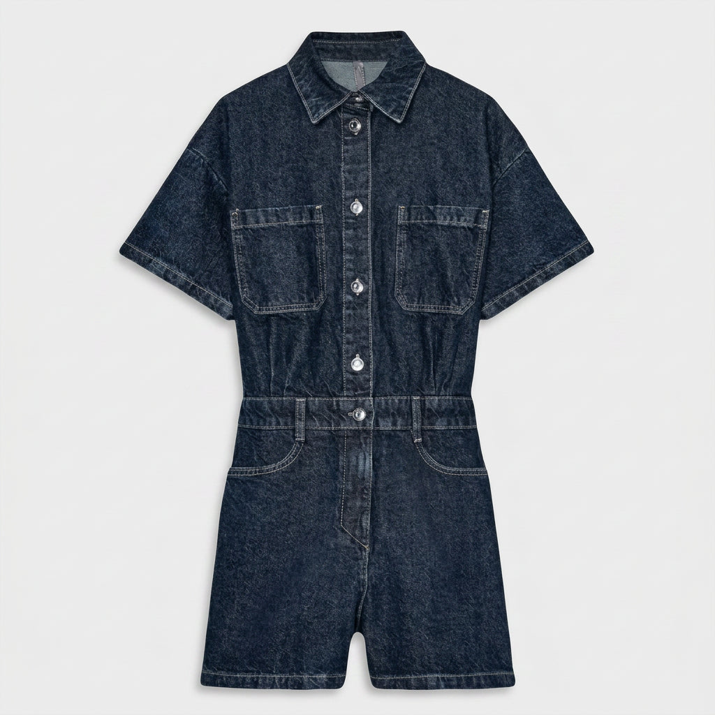 Lily — Denim Overalls