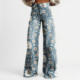 Theresa — High-Waisted Wide-Leg Jeans
