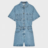 Lily — Denim Overalls