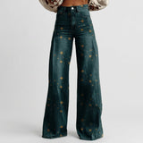 Theresa — High-Waisted Wide-Leg Jeans