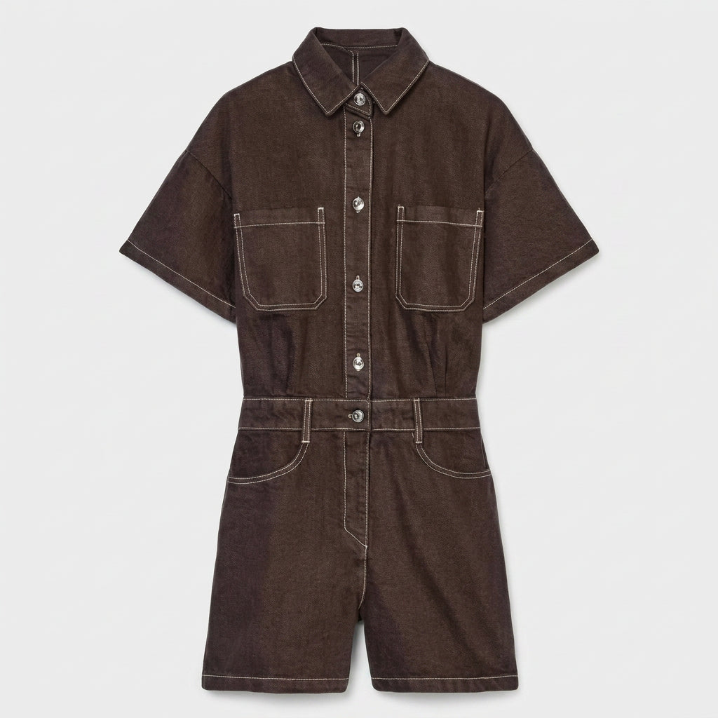 Lily — Denim Overalls