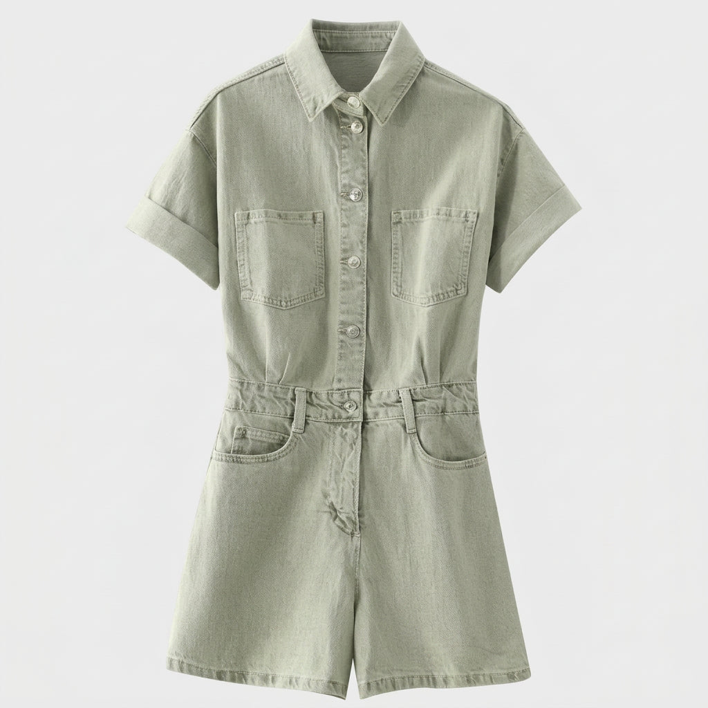 Lily — Denim Overalls