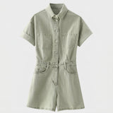 Lily — Denim Overalls