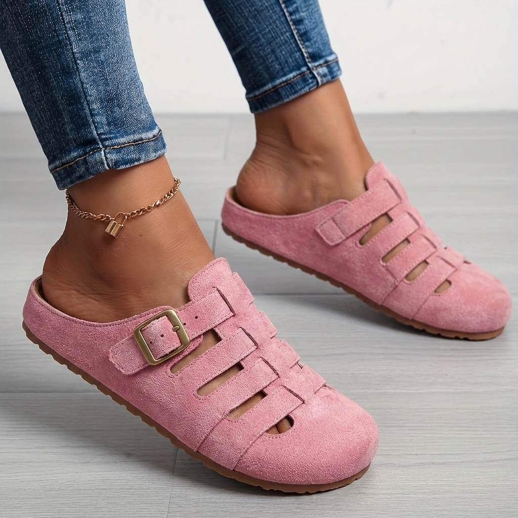 Neasa — Comfort Slip-On Mule Sandals