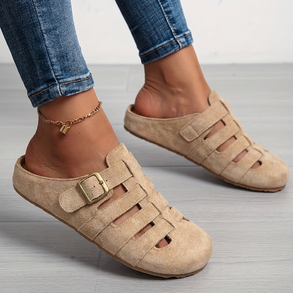 Neasa — Comfort Slip-On Mule Sandals