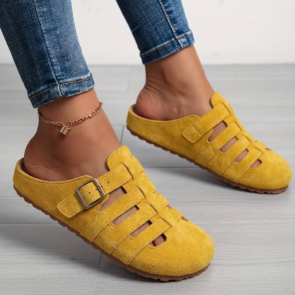 Neasa — Comfort Slip-On Mule Sandals