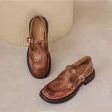 Róisín — Elegant Mary Janes Made Of Leather