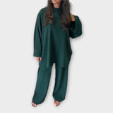 Mia — Plus Size Ribbed Set