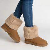 Leah — Fluffy faux-fur winter boots