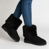 Leah — Fluffy faux-fur winter boots