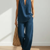 Neasa — Two-Piece Denim Set