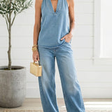 Neasa — Two-Piece Denim Set