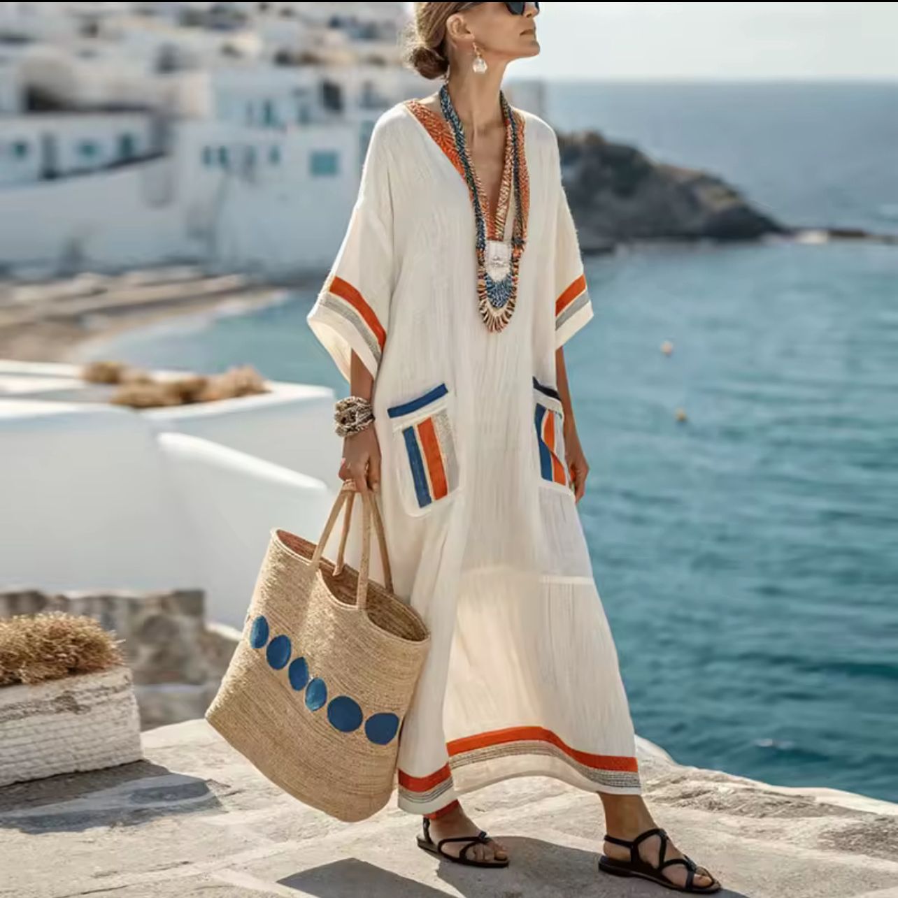 Erin — Mary Long Beach Dress for a Stylish Summer Look