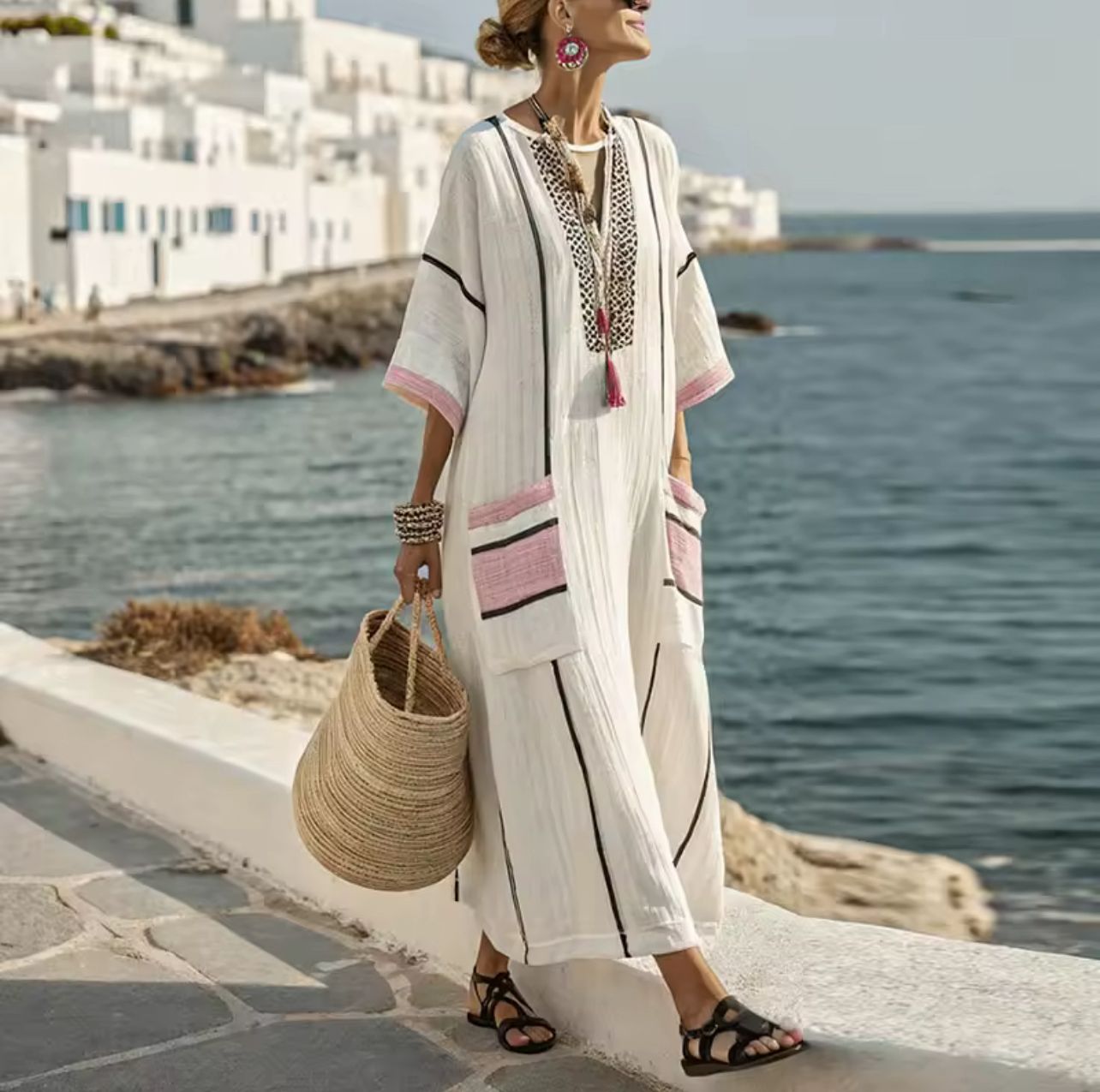 Erin — Mary Long Beach Dress for a Stylish Summer Look