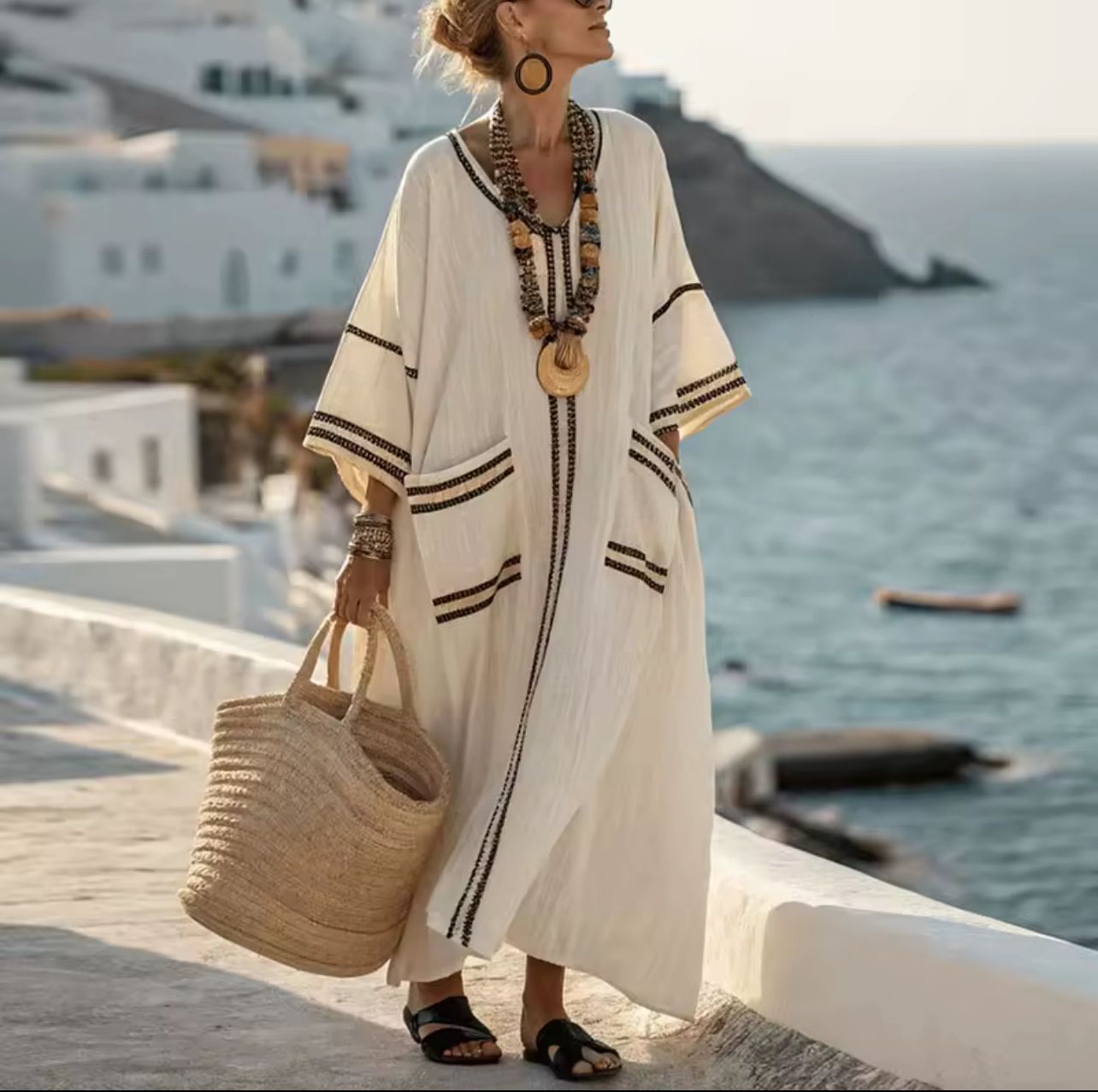 Erin — Mary Long Beach Dress for a Stylish Summer Look
