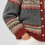 Róisín — Vintage buttoned jumper