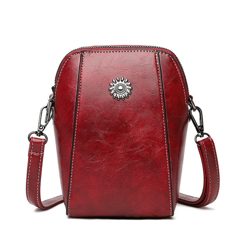 Catherine — Compact Solid Colour Mini Handbag