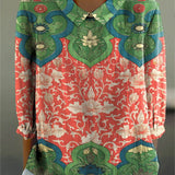 Nollaig — Regal Lotus Blouse